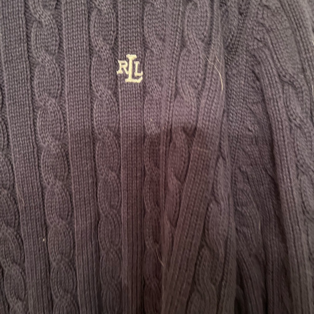 Navy blue Ralph Lauren crew neck sweater